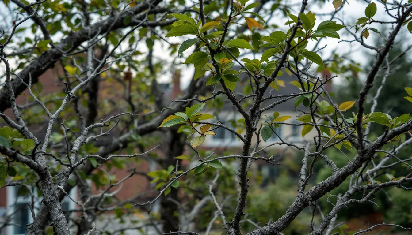 Overgrown Tree Trimming in Greenville