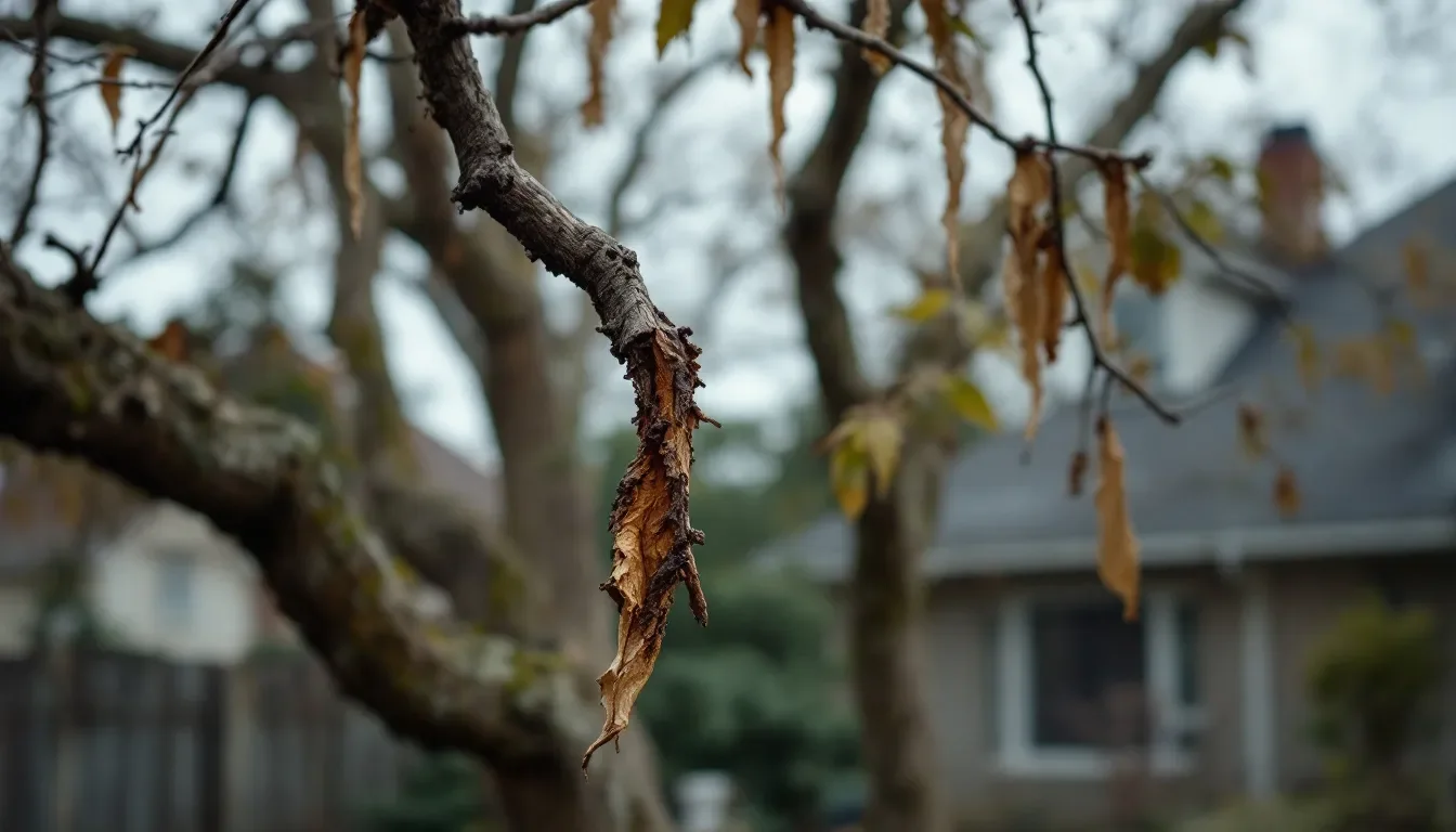 Hanging Branch Removal in Greenville
